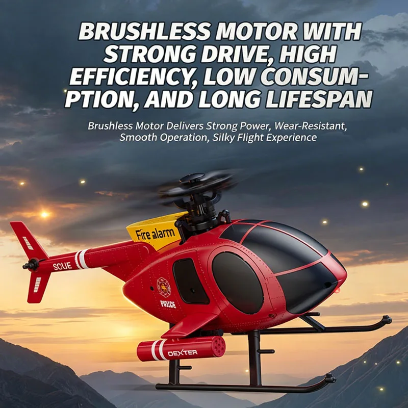 Rc Helicopter Large - เฮลิคอปเตอร์ RC รุ่นใหม่ 6CH U9902 MD500