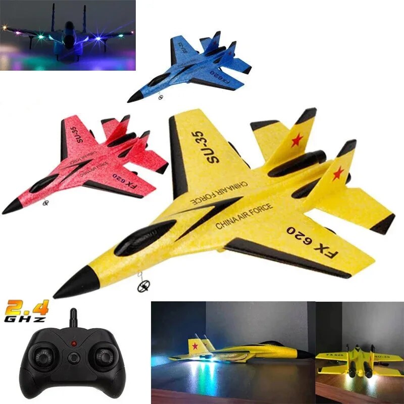 Rc Helicopter Gyro - SU35 RC เครื่องบิน FX620 FX820 2.4G