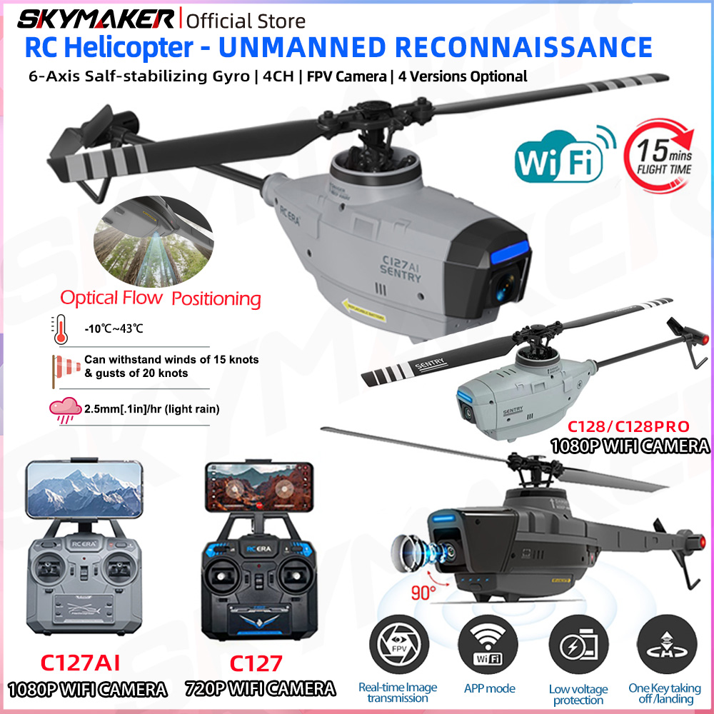 RC ERA C127AI C127 C128 2.4G 4 - Rc Helicopter Case บทวิจารณ์และราคา
