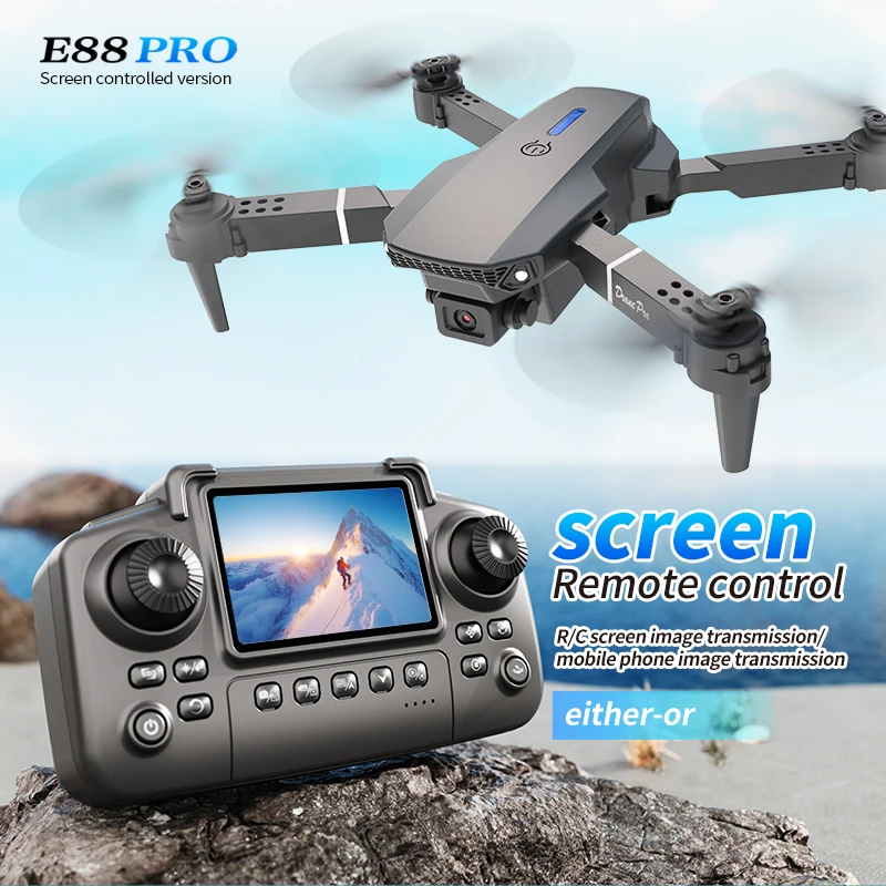 โดรนรุ่น Professional E88 PRO  - Rc Helicopter Case บทวิจารณ์และราคา