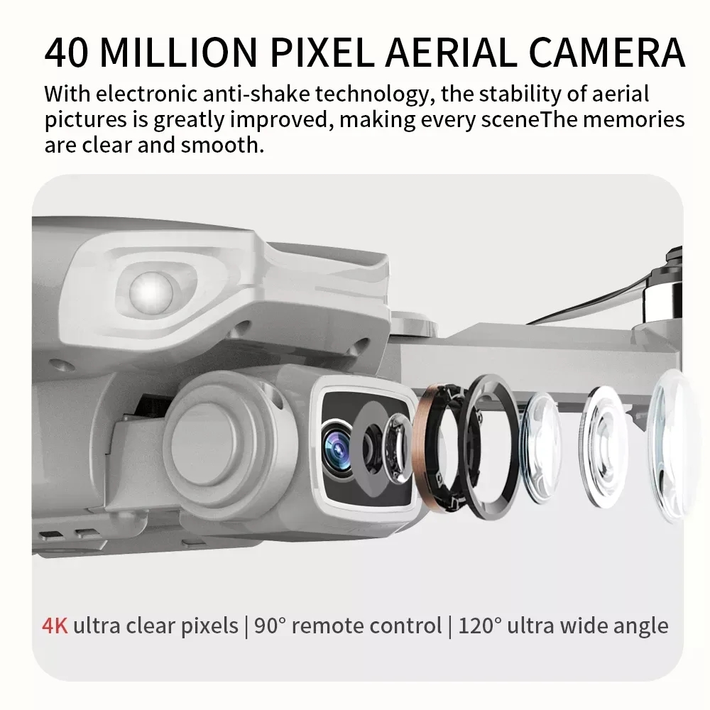Drone L900 Pro 4K Professional - Rc Helicopter Case บทวิจารณ์และราคา