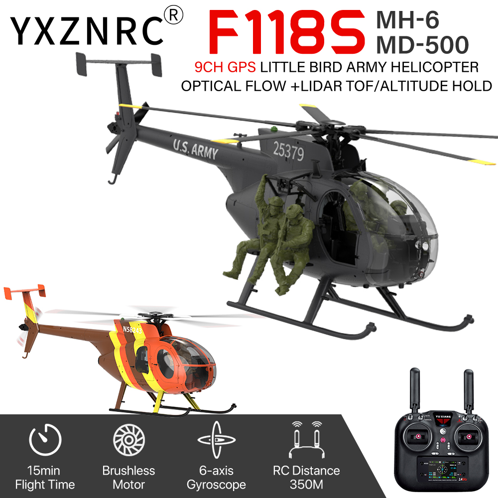 YUXIANG F118S เฮลิคอปเตอร์บังค - Rc Helicopter Case บทวิจารณ์และราคา