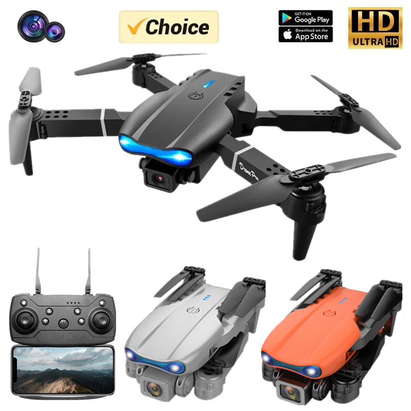 ใหม่ Mini Drone E99 4K WIFI HD - Rc Helicopter Nitro บทวิจารณ์และราคา