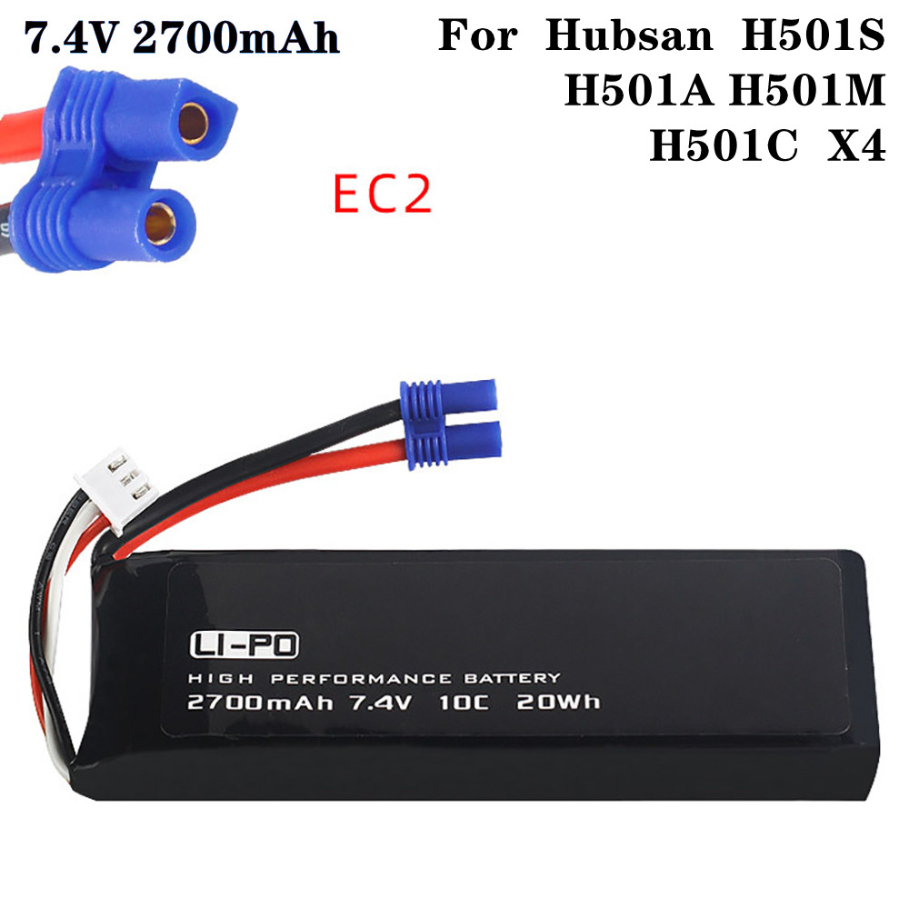 7.4V 2700mAh 10C แบตเตอรี่เดิม - Rc Helicopter Coaxial บทวิจารณ์และราคา