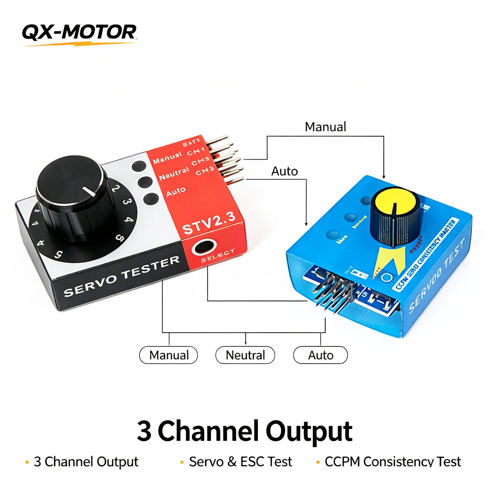 เครื่องทดสอบเซอร์โว RC แบบ 3 ช - Rc Helicopter Remote Control บทวิจารณ์และราคา