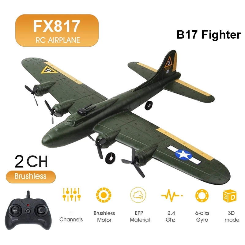 เครื่องบินบังคับวิทยุ B17 FX81 - Rc Helicopter Gyro บทวิจารณ์และราคา